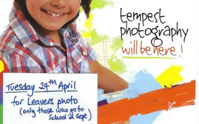 Advance notice- Photographer days